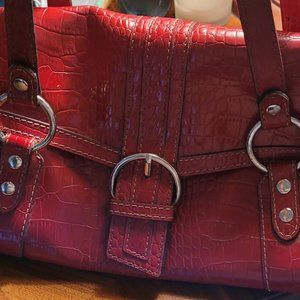 Crazy Horse a Liz Claiborne Company Red purse